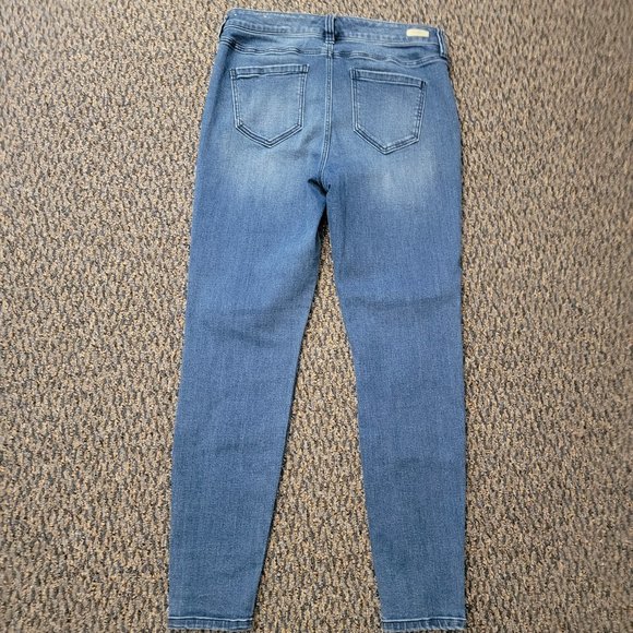 RARE Super Cute Liverpool Abby The Ankle Skinny Sailor Jeans in Medium Blue 10 - Picture 14 of 15